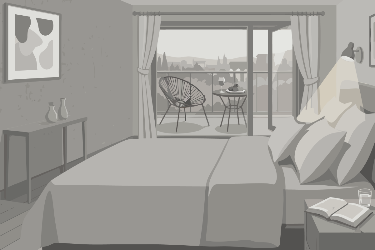 Junior Suite mit Bergblick